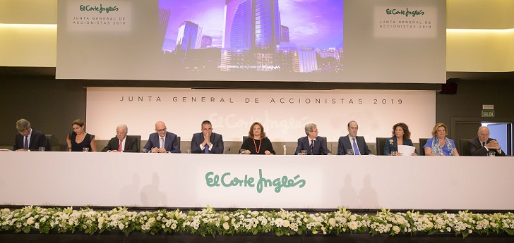 Consejo de administración de El Corte Inglés en la junta de accionistas de 2019 El Corte Inglés supera el bache tras cerrar filas con el nuevo cuadro directivo
